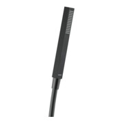 Duravit Stabbrause MinusFlow 212mm, Anschl.-G. G 1/2, eck., sw matt