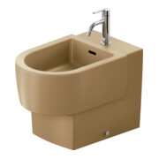 Duravit Stand-Bidet Balcoon 37x57cm, m Hahnl., ÜL, Clay terra matt