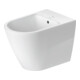 Duravit Stand-Bidet D-Neo 37x58cm, m HL, ÜL, Hahnlochbank, weiß-1
