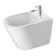 Duravit Stand-Bidet D-Neo 37x65cm, m HL, ÜL, Hahnlochbank, weiß-2
