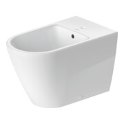 Duravit Stand-Bidet D-Neo 37x65cm, m HL, ÜL, Hahnlochbank, weiß-4