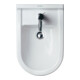Duravit Stand-Bidet Starck 3 37x56cm, m HL, ÜL, Hahnlochbank, weiß-1