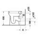 Duravit Stand-Flach-WC Duraplus Sudan 36x46,5cm, Abg wa., w, 6,0 l, barrieref.-5