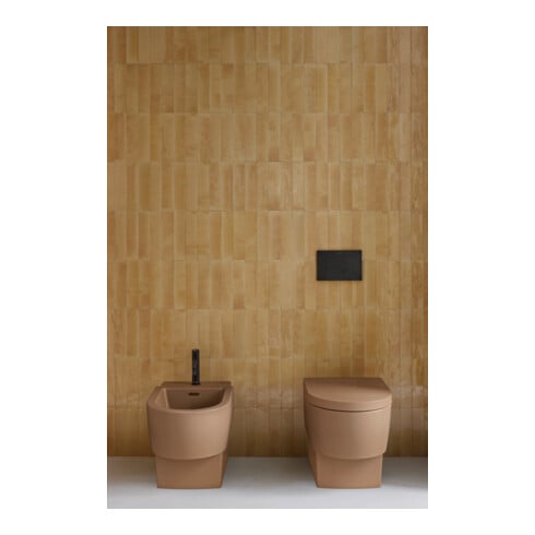 Duravit Stand-WC Balcoon 37x54cm, 4,5 l, riml, Abg wa, Clay te ma