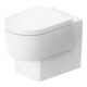 Duravit Stand-WC Balcoon 37x54cm, 4,5 l, riml, Abg wa, we. s-matt-1