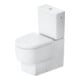 Duravit Stand-WC Balcoon 37x65cm, 4,5 l, riml, Abg wa, we. s-matt-1