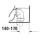 Duravit Stand-WC-Kombi, Tiefspüler DuraStyle 37x63cm, 4,5 l, f variab. Zulauf, weiß