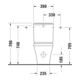 Duravit Stand-WC-Kombi, Tiefspüler DuraStyle 37x63cm, 4,5 l, f variab. Zulauf, weiß-4