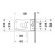 Duravit Stand-WC-Kombi, Tiefspüler DuraStyle 37x63cm, 4,5 l, f variab. Zulauf, weiß-5