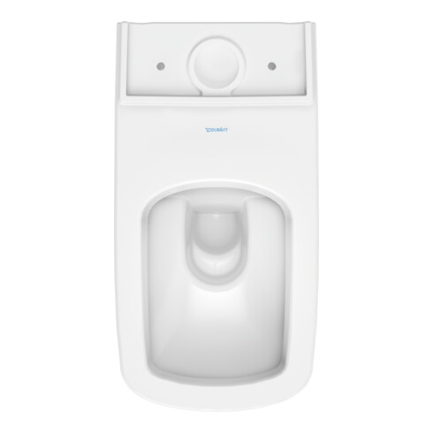 Duravit Stand-WC-Kombi, Tiefspüler DuraStyle 37x70,5cm, 4,5 l, f variab. Zulauf, weiß