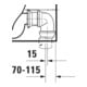 Duravit Stand-WC-Kombi, Tiefspüler No. 1 36,5x65cm, 6 l, Abg. waag., riml., weiß-5