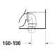Duravit Stand-WC-Kombi, Tiefspüler Starck 1 41,5x64cm, 4,5 l, Abg. waag./skr., weiß