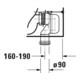 Duravit Stand-WC-Kombination DARLING NEW tief, 370 x 630 mm, Abgang Vario weiß-1