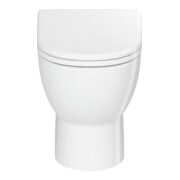 Duravit Stand-WC, Tiefspüler D-Code 37x57cm, 4,5 l, Abg. waag., riml., weiß-2