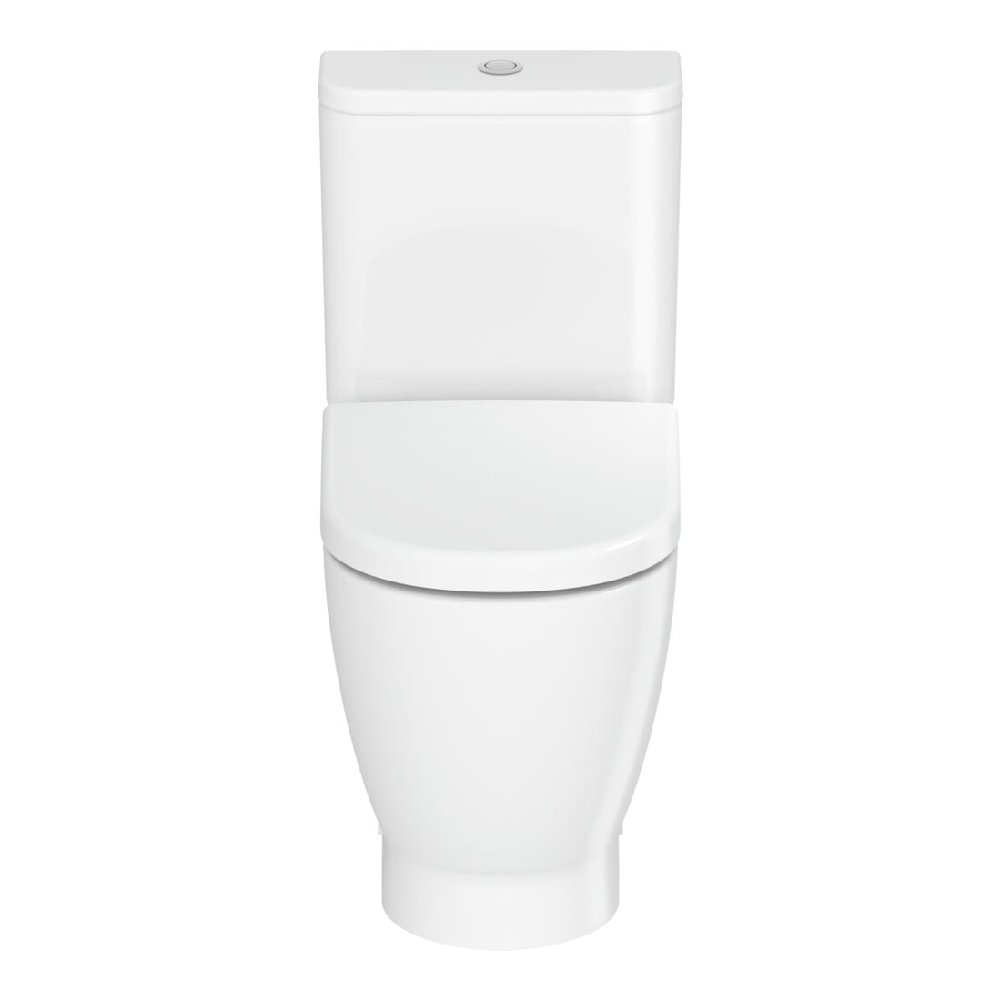 Duravit Stand-WC, Tiefspüler D-Code 37x60cm, 4,5 l, Abgang waagerecht, weiß