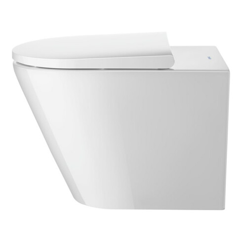 Duravit Stand-WC, Tiefspüler D-Neo 37x58cm, 4,5 l, Abg wa., riml, we Hyg gl
