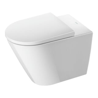 Duravit Stand-WC, Tiefspüler D-Neo 37x58cm, 4,5 l, Abg. waag., riml., weiß