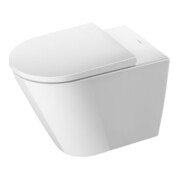 Duravit Stand-WC, Tiefspüler D-Neo 37x58cm, 4,5 l, Abg. waag., riml., weiß