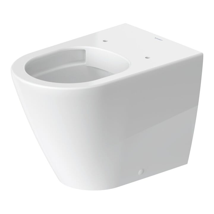 Duravit Stand-WC, Tiefspüler D-Neo 37x58cm, 4,5 l, Abg. waag., riml., weiß