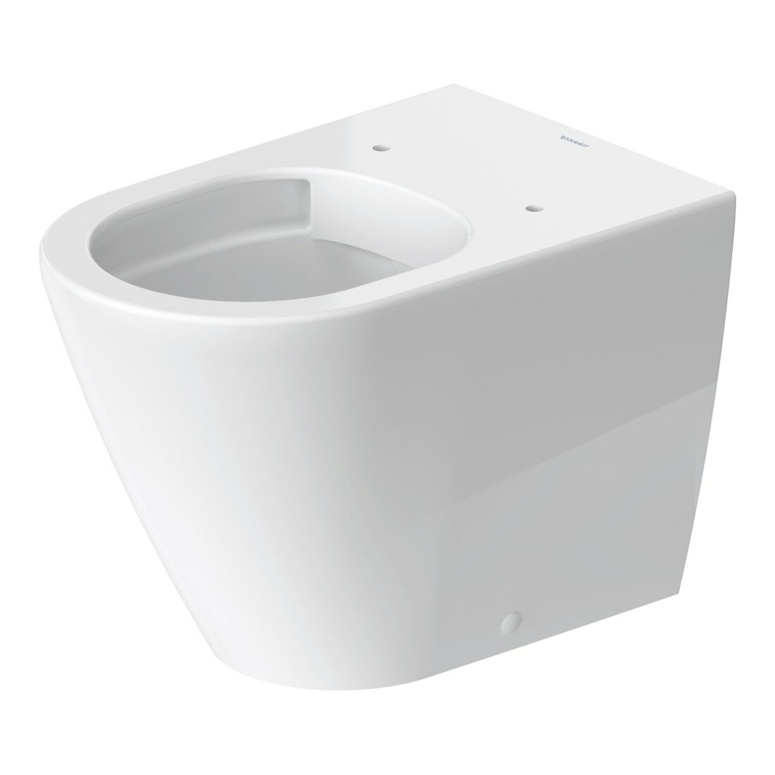 Duravit Stand-WC, Tiefspüler D-Neo 37x58cm, 4,5 l, Abg. waag., riml., weiß