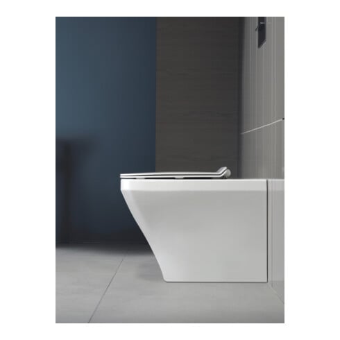 Duravit Stand-WC, Tiefspüler DuraStyle 37x57,5cm, 4,5 l, f variab. Zulauf, weiß