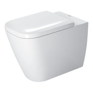 Duravit Stand-WC, Tiefspüler Happy D.2 36,5x57cm, 4,5 l, Abg. waagerecht, weiß