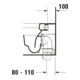 Duravit Stand-WC, Tiefspüler Happy D.2 36,5x57cm, 4,5 l, Abg. waagerecht, weiß-5