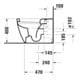 Duravit Stand-WC, Tiefspüler Me by Starck 37x60cm, 4,5 l, Abg wa, w sm HygGlaze-4