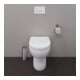 Duravit Stand-WC, Tiefspüler Set No. 1 mit WC-Sitz, Rimless, weiß