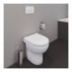 Duravit Stand-WC, Tiefspüler Set No. 1 mit WC-Sitz, Rimless, weiß