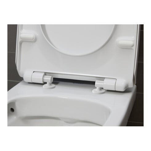 Duravit Stand-WC, Tiefspüler Set No. 1 mit WC-Sitz, Rimless, weiß