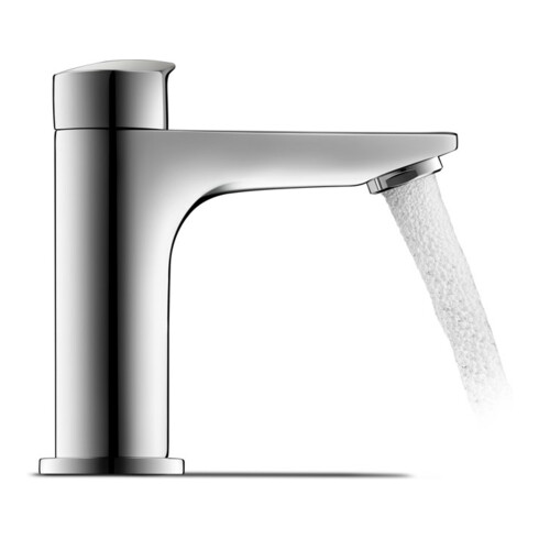 Duravit Standventil No. 1 o. Zugst.-Ablaufgarn., Ausl. 90mm, chrom