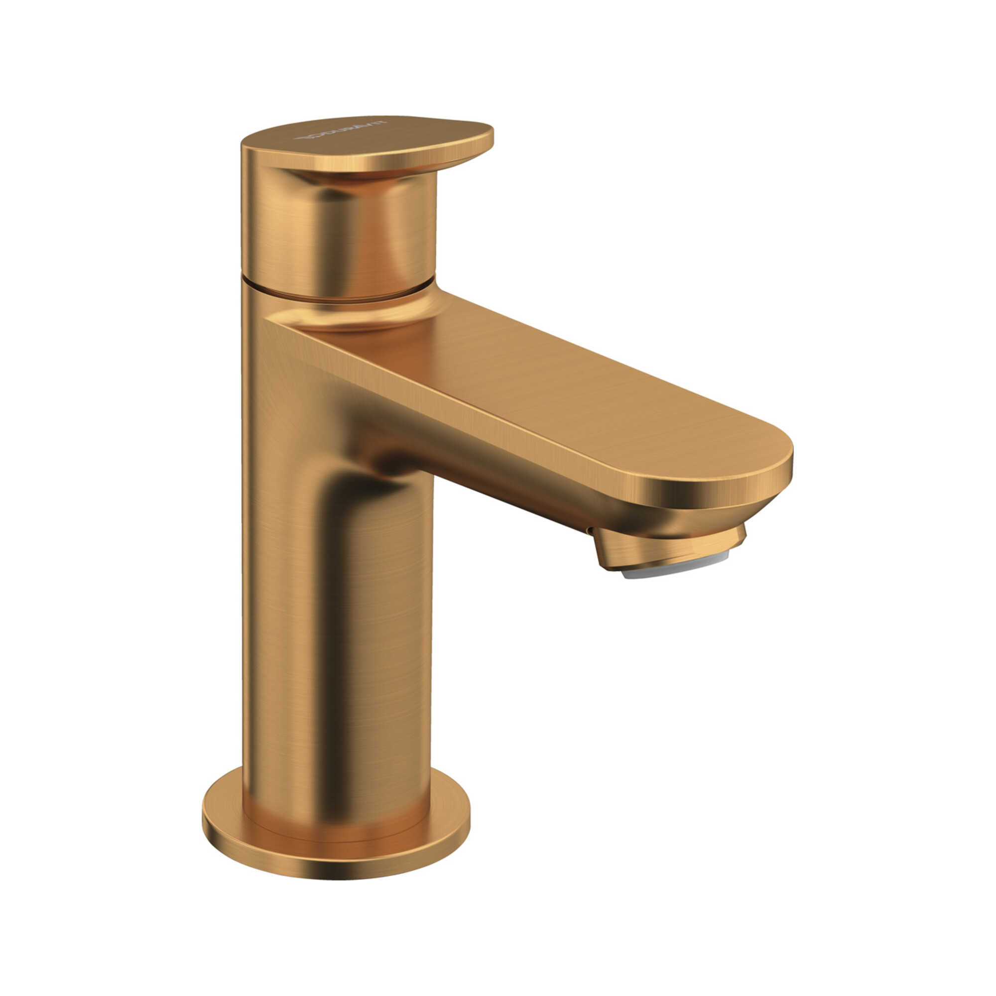 Duravit Standventil Wave Ausladung 90mm, Bronze gebürstet