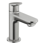 Duravit Standventil Wave Ausladung 90mm, Edelstahl gebürstet