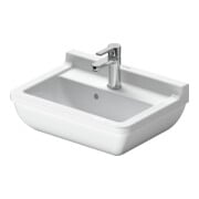 Duravit Starck 3 lavabo 50x36 cm, blanc, m HL, ÜL, plan robinetterie