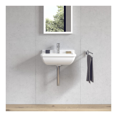 Duravit Starck 3 lavabo 50x36 cm, blanc, m HL, ÜL, plan robinetterie