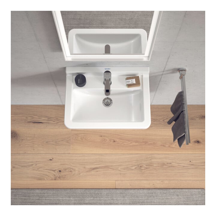 Duravit Starck 3 lavabo 50x36 cm, blanc, m HL, ÜL, plan robinetterie
