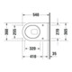 Duravit Starck 3 WC suspendu, cuvette profonde 36,5x54 cm, 4,5 l, blanc-2