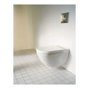 Duravit Starck 3 WC suspendu, cuvette profonde 36,5x54 cm, 4,5 l, sans bride, blanc Hyg Glaze-5