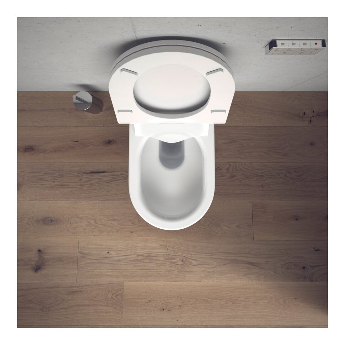 Duravit Starck 3 WC suspendu, cuvette profonde 37x62 cm, 4,5 l, fermé, blanc