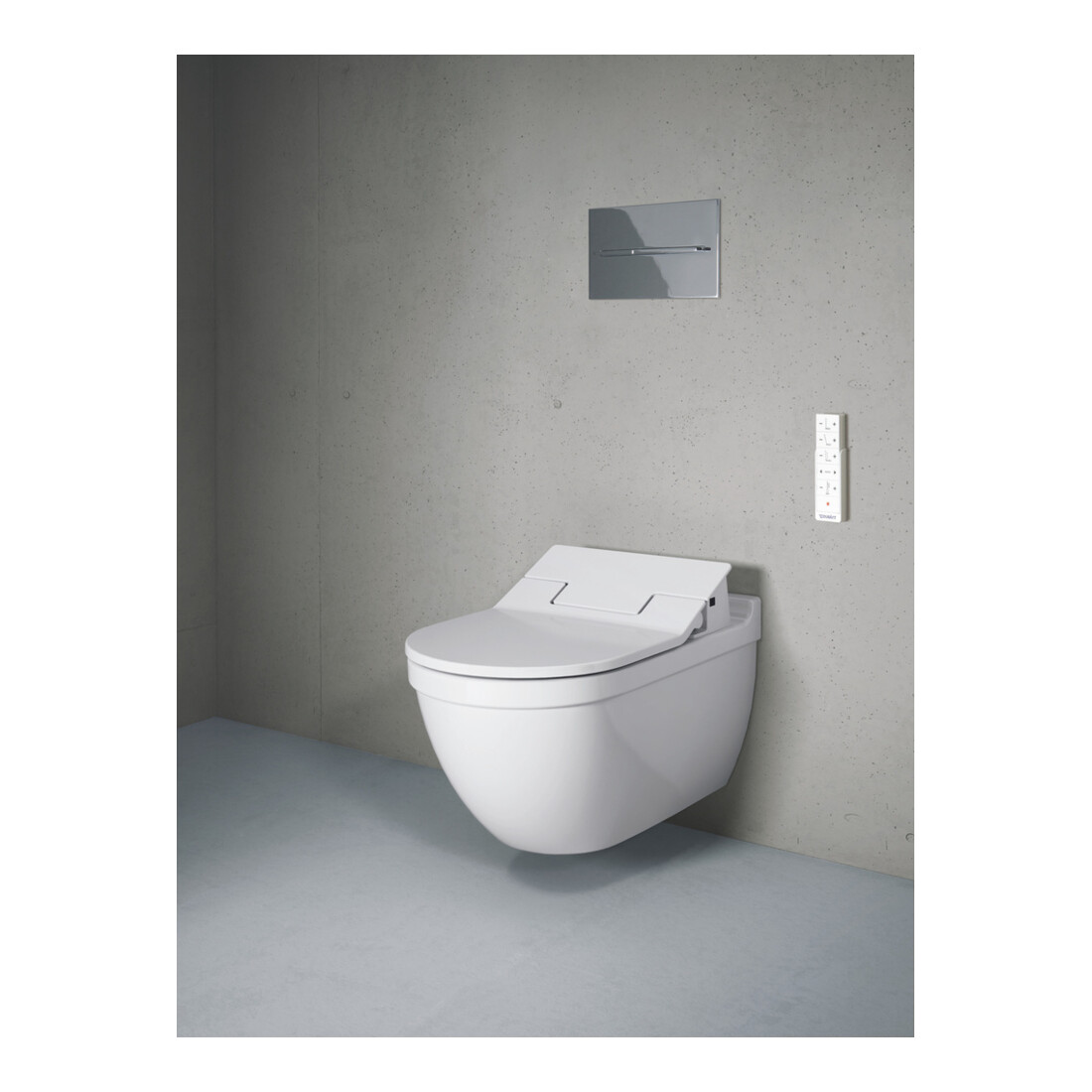 Duravit Starck 3 WC suspendu, cuvette profonde 37x62 cm, 4,5 l, fermé, blanc
