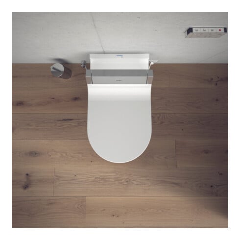 Duravit Starck 3 WC suspendu, cuvette profonde 37x62 cm, 4,5 l, fermé, blanc