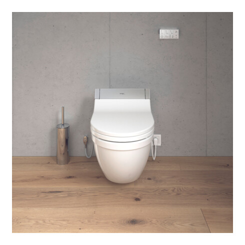 Duravit Starck 3 WC suspendu, cuvette profonde 37x62 cm, 4,5 l, fermé, blanc