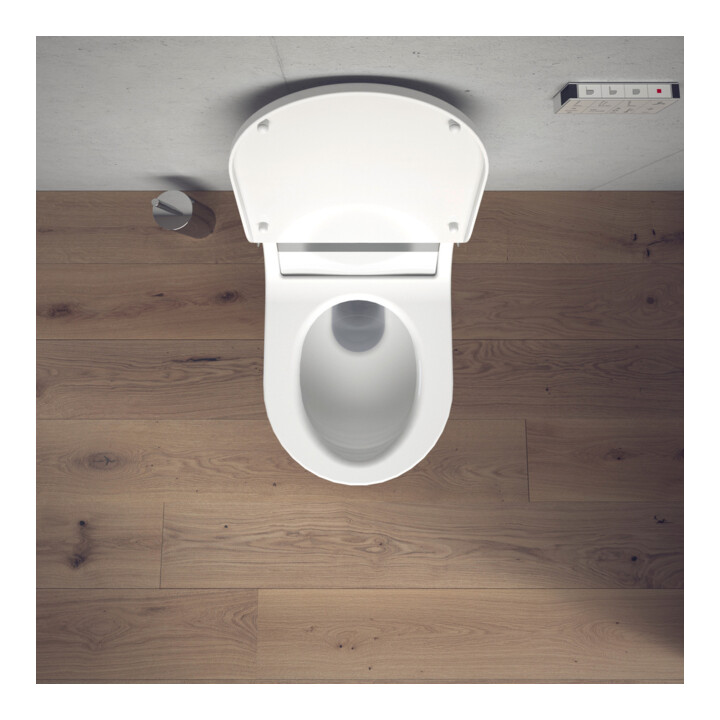 Duravit Starck 3 WC suspendu, cuvette profonde 37x62 cm, 4,5 l, fermé, blanc