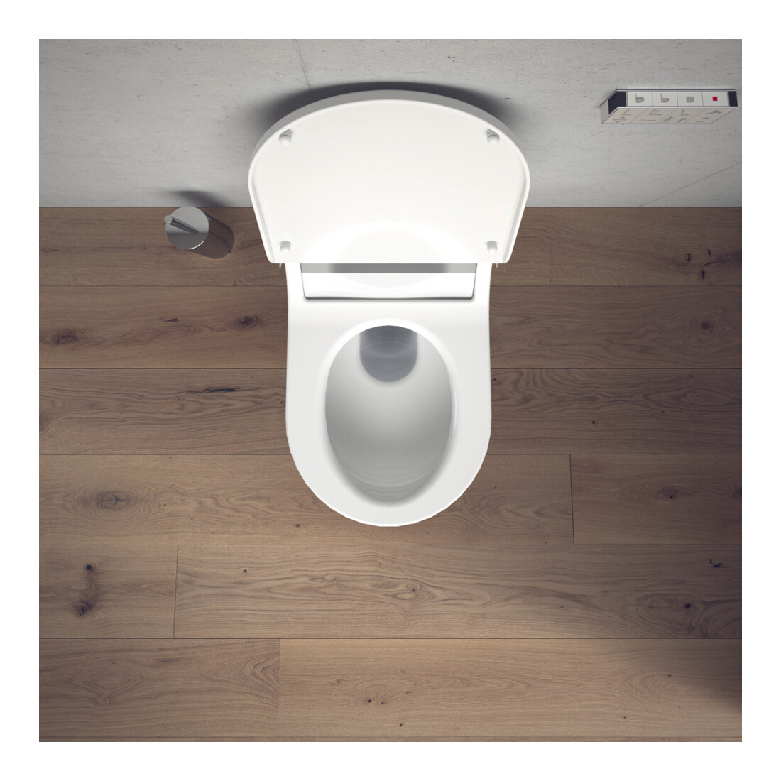 Duravit Starck 3 WC suspendu, cuvette profonde 37x62 cm, 4,5 l, fermé, blanc