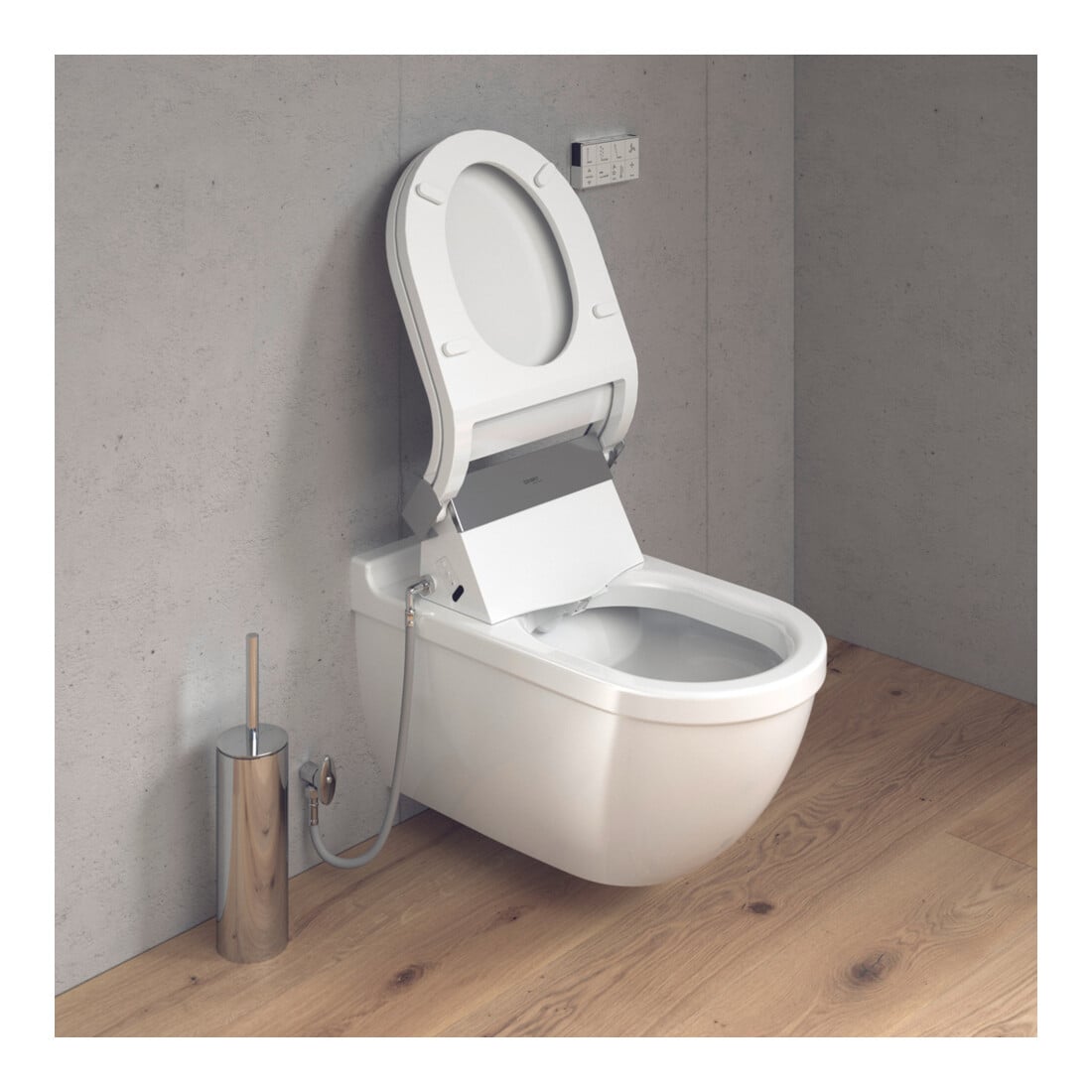 Duravit Starck 3 WC suspendu, cuvette profonde 37x62 cm, 4,5 l, fermé, blanc