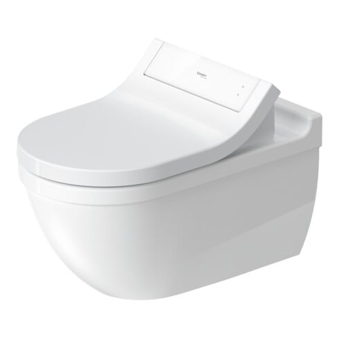 Duravit Starck 3 WC suspendu, cuvette profonde 37x62 cm, 4,5 l, fermé, blanc