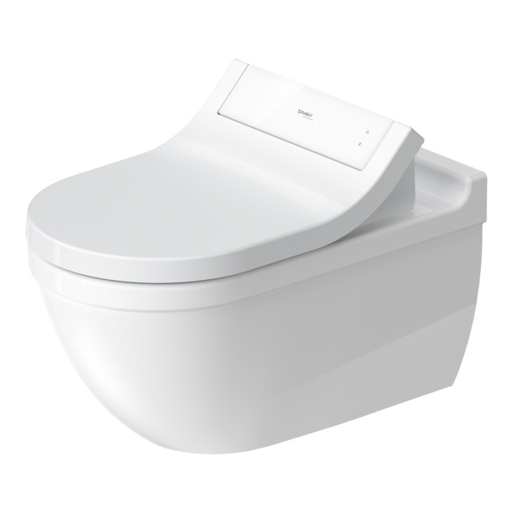 Duravit Starck 3 WC suspendu, cuvette profonde 37x62 cm, 4,5 l, fermé, blanc