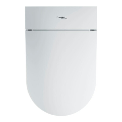 Duravit Starck Lite WC suspendu, cuvette à chasse profonde 37,8x57,5 cm, avec SensoWash, sans bride, blanc, sans bride
