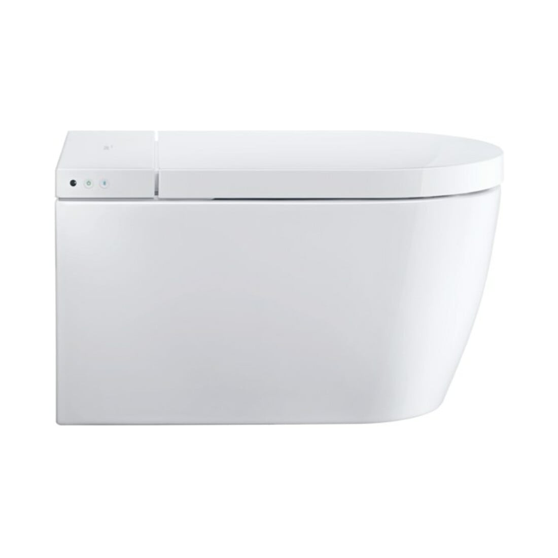 Duravit Starck Lite WC suspendu, cuvette à chasse profonde 37,8x57,5 cm, avec SensoWash, sans bride, blanc, sans bride